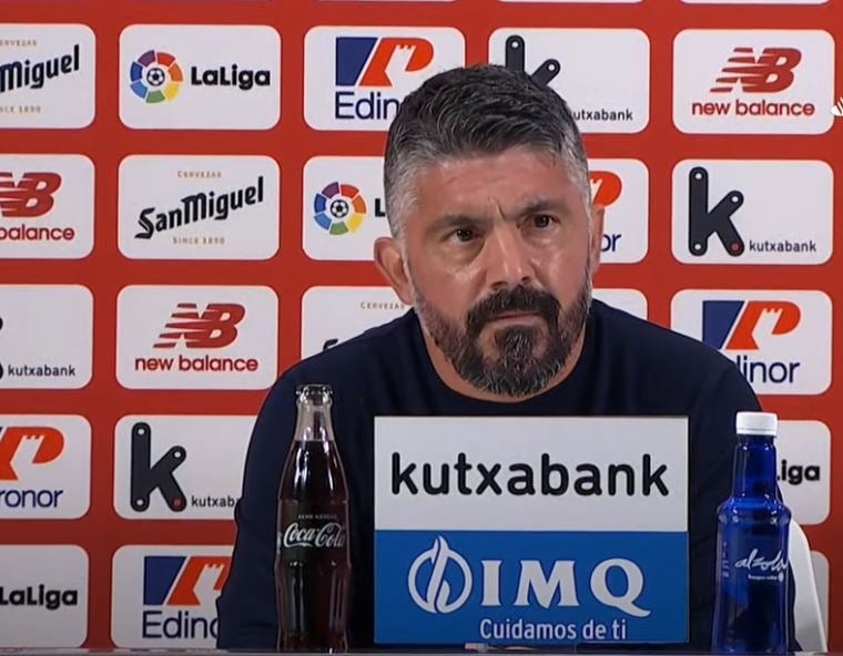 Gattuso: "Me ha gustado mucho cómo ha jugado mi equipo" Gattuso: "Me ha gustado mucho cómo ha jugado mi equipo"