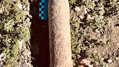 Desactivado un proyectil de artillería de la Guerra Civil hallado en el pantano de la Serena