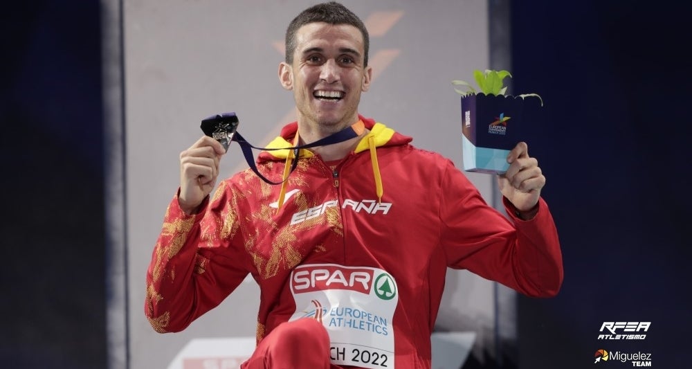 Mariano García, campeón de Europa de 800 metros Mariano García, campeón de Europa de 800 metros