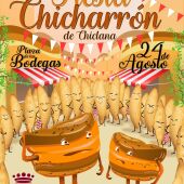 Cartel de la Fiesta del Chicharrón de Chiclana