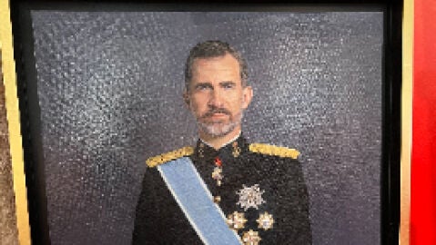 Retrato de Felipe VI.