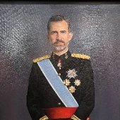 Retrato de Felipe VI. Retrato de Felipe VI.