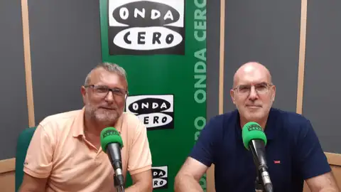 Manuel Villar durante una visita a Onda Cero Alicante Manuel Villar durante una visita a Onda Cero Alicante