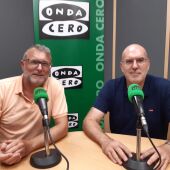 Manuel Villar durante una visita a Onda Cero Alicante