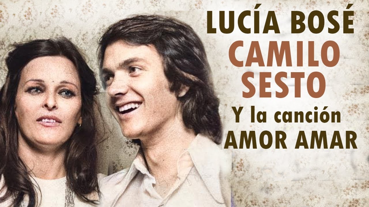 'Amor Amar' es el fruto de la amistad entre Lucía Bosé y Camilo Sesto 'Amor Amar' es el fruto de la amistad entre Lucía Bosé y Camilo Sesto