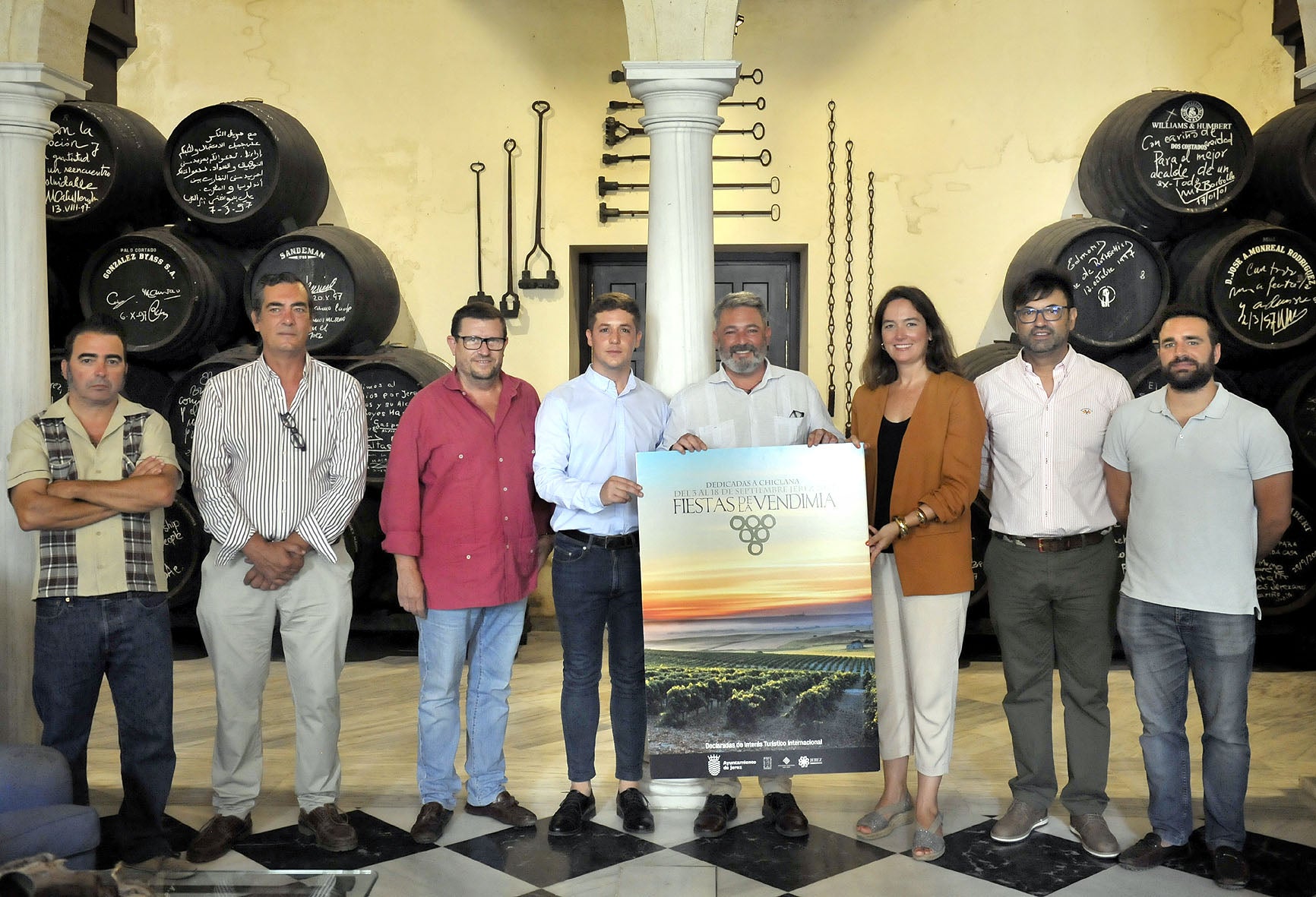 Jerez dedica sus Fiestas de la Vendimia a Chiclana Jerez dedica sus Fiestas de la Vendimia a Chiclana