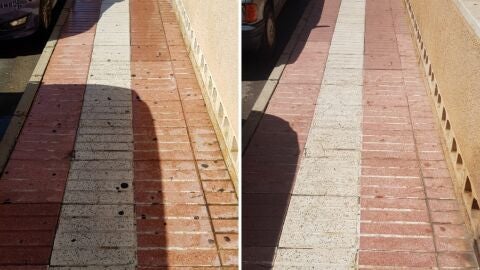 aceras La Cala de Finestrat limpieza viaria
