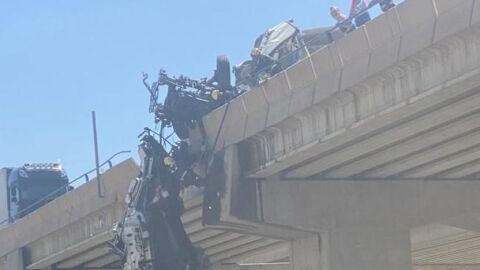  Un fallecido y un herido grave en un accidente en la A-7 en Huércal-Overa