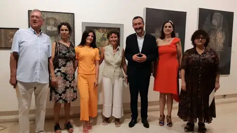Inauguración de la muestra del Grup d'Elx. Inauguración de la muestra del Grup d'Elx.