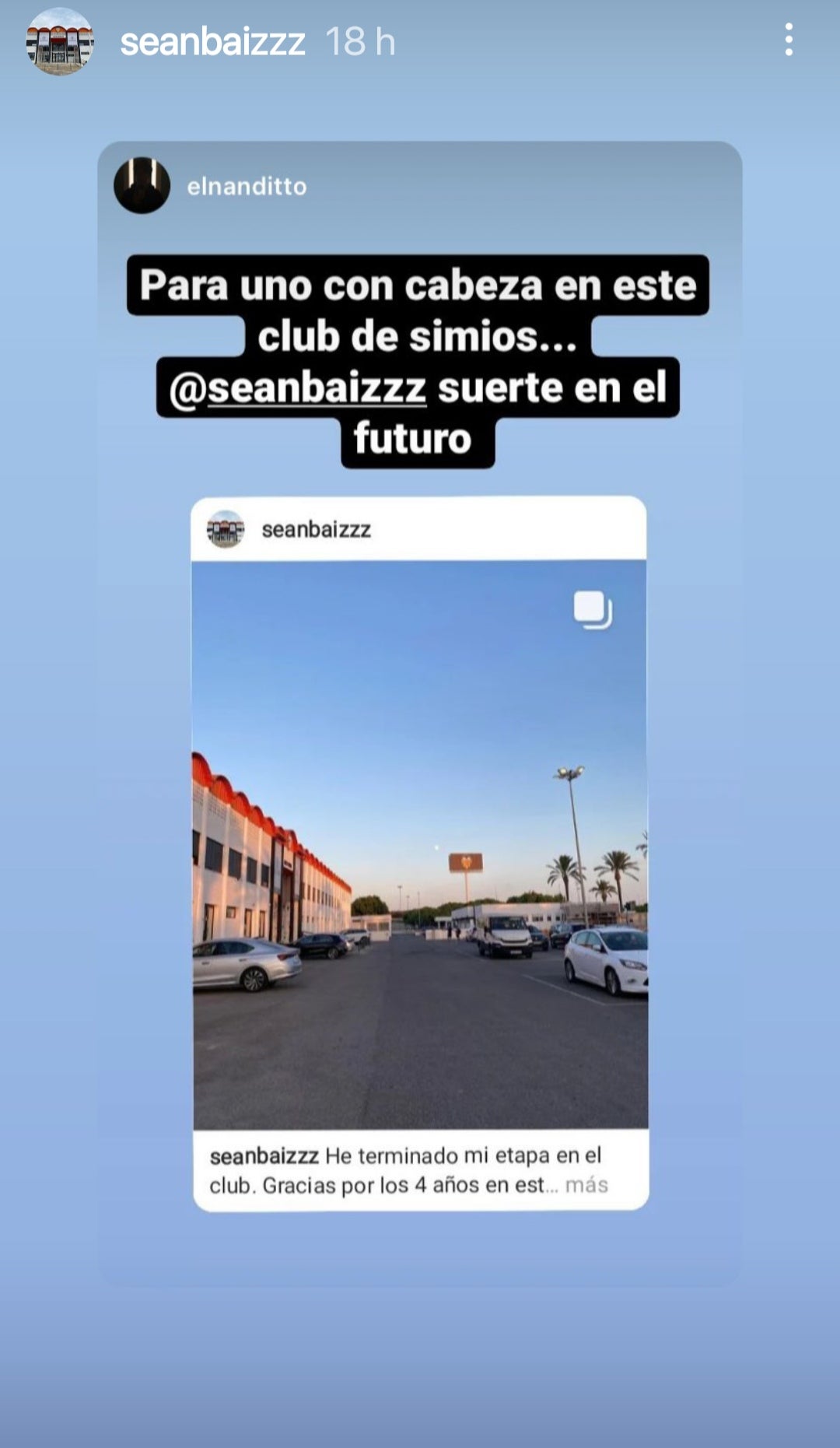 Sean Bai comparte una crítica en su instagram que habla de "un club de simios" Sean Bai comparte una crítica en su instagram que habla de "un club de simios"