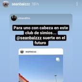 Sean Bai comparte una crítica en su instagram que habla de "un club de simios"
