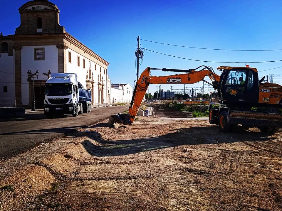 Las máquinas ya están en Pozos Dulces Las máquinas ya están en Pozos Dulces