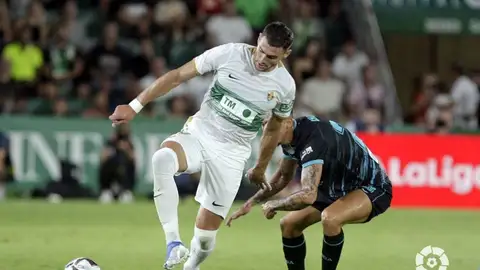 Imagen del Elche-Almería. Imagen del Elche-Almería.