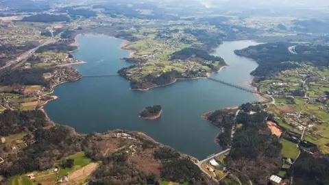 Embalse de Cecebre Está al 61,61% de capacidad a 22/8/2022
