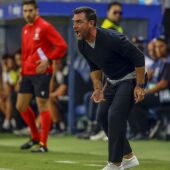 Pablo Guede, entrenador del Málaga CF