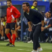 Pablo Guede, entrenador del Málaga CF Pablo Guede, entrenador del Málaga CF