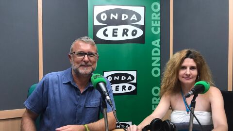 Juan Carlos Fresneda y Yulia Shakalenko en Onda Cero Alicante 