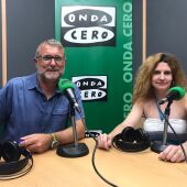 Juan Carlos Fresneda y Yulia Shakalenko en Onda Cero Alicante 