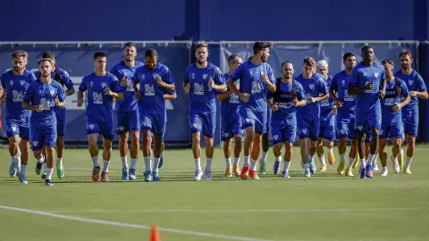 Entrenamiento del Málaga CF Entrenamiento del Málaga CF
