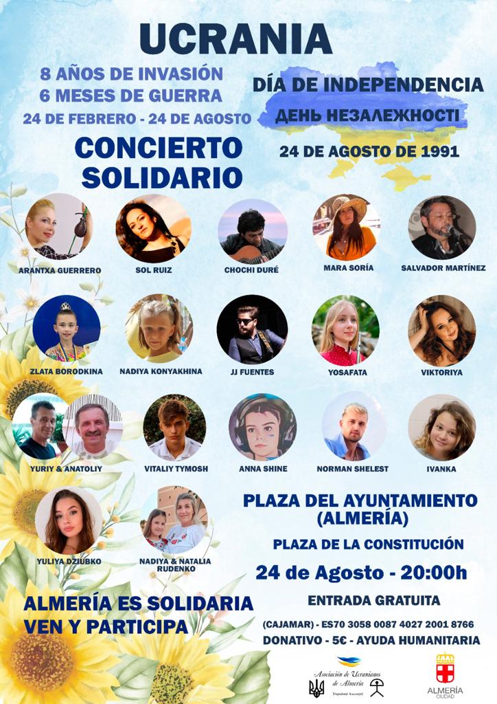 Concierto benéfico por Ucrania esta tarde en la Plaza Vieja Concierto benéfico por Ucrania esta tarde en la Plaza Vieja