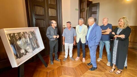 Pablo Zuloaga en Comillas, Palacio de Sobrellano. Vicepresidente del Gobierno de Cantabria.