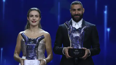 Premios UEFA: Mejores jugadores del año Alexia Putellas y Karim Benzema