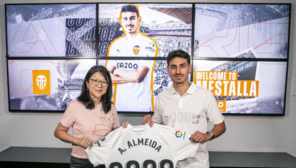 André Almeida nuevo jugador del Valencia