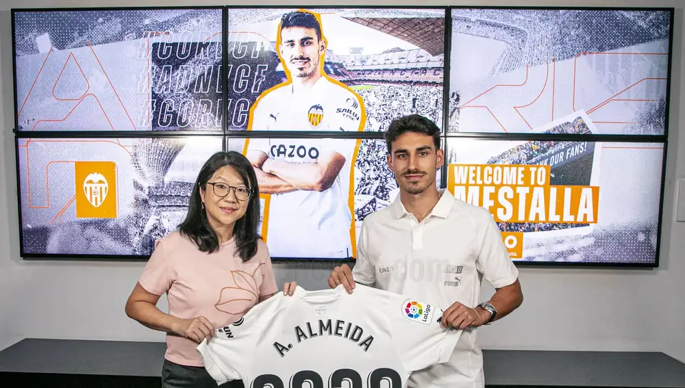 André Almeida nuevo jugador del Valencia André Almeida nuevo jugador del Valencia