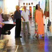 Michael Douglas y Catherine Zeta-Jones visitan el Museo Sa Bassa Blanca (Mallorca)