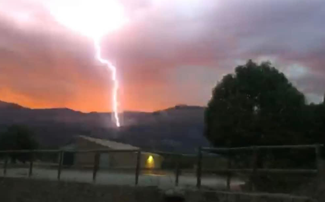 Los rayos están detrás de los últimos incendios en Huesca Los rayos están detrás de los últimos incendios en Huesca
