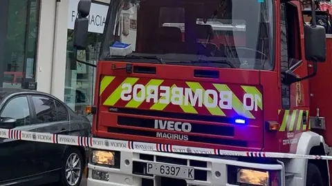 La tormenta caída en Palencia obliga a intervenir a los bomberos