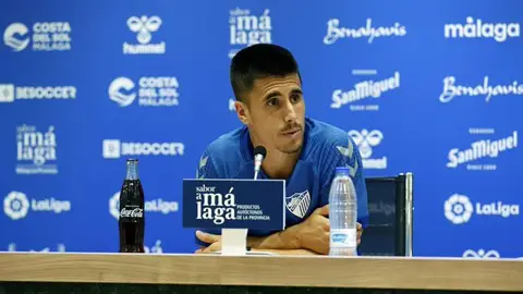 Unai Bustinza, jugador del Málaga CF Unai Bustinza, jugador del Málaga CF