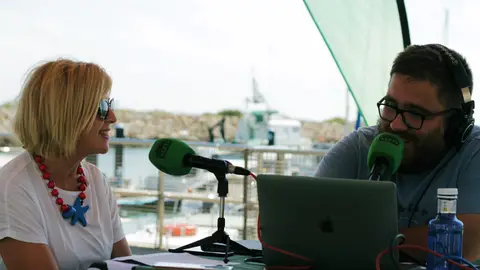 Uno de los programas exteriores de Más de Uno Bahía de Cádiz Uno de los programas exteriores de Más de Uno Bahía de Cádiz