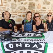 Sheila Marcos, Laura Palomo y Silvia Maroto, de la comisión de festejos 