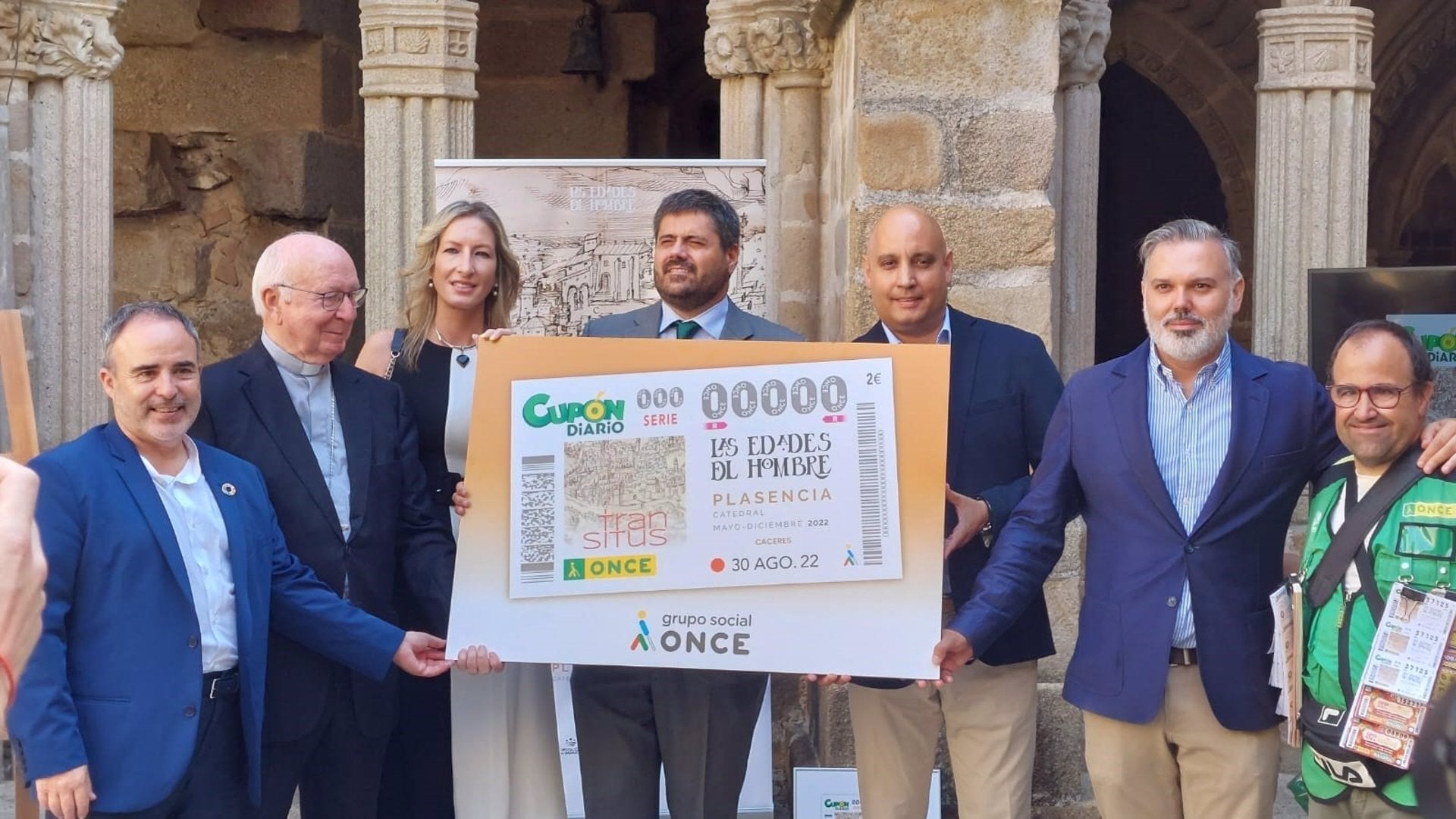 La exposición de las Edades del Hombre de Plasencia ya cuenta con su cupón de la ONCE La exposición de las Edades del Hombre de Plasencia ya cuenta con su cupón de la ONCE