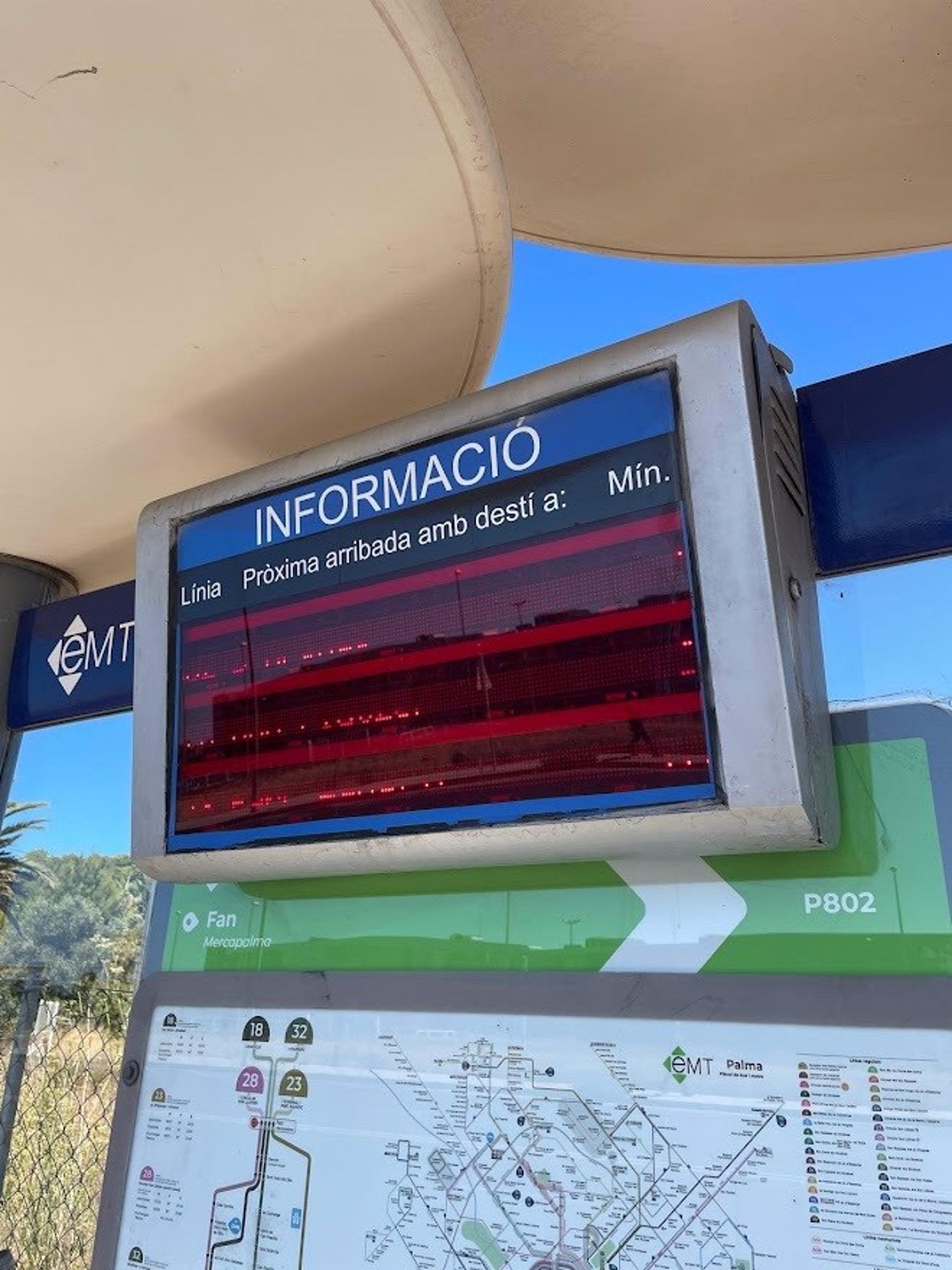 EMT Palma invierte dos millones de euros en instalar 227 pantallas informativas y un nuevo gestor de contenidos EMT Palma invierte dos millones de euros en instalar 227 pantallas informativas y un nuevo gestor de contenidos