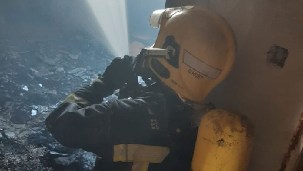 Los bomberos extinguieron el incendio en Ciudad Real
