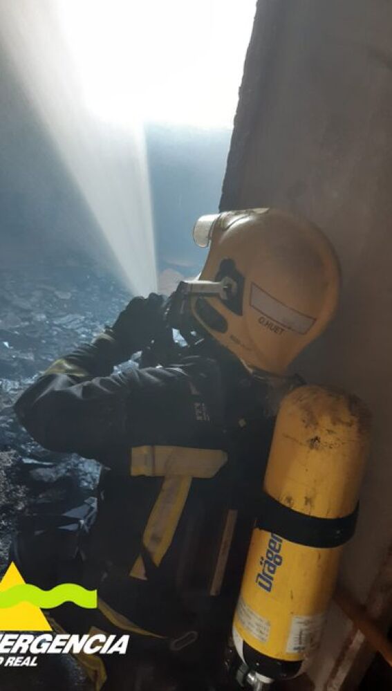 Los bomberos extinguieron el incendio en Ciudad Real