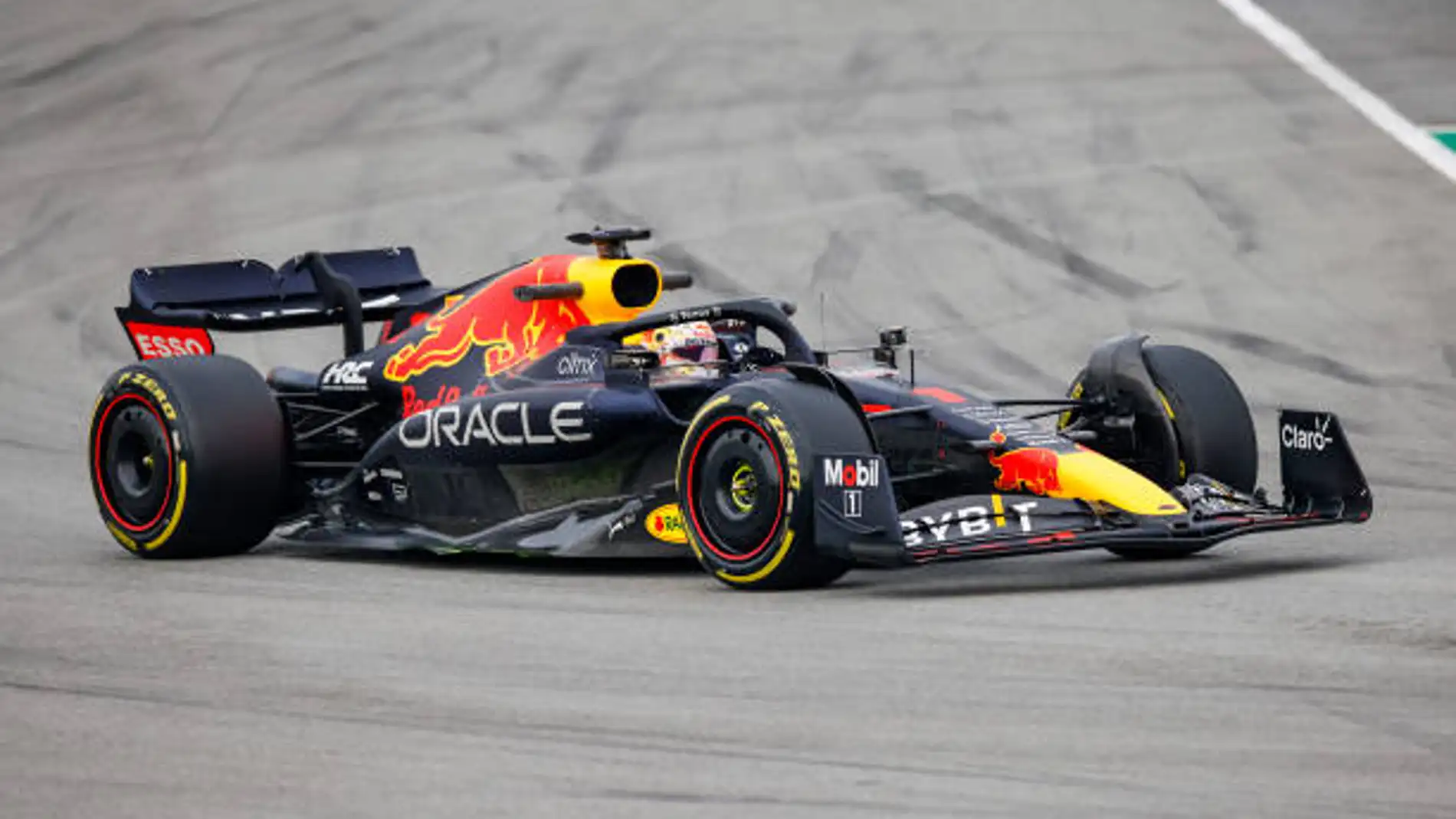 Max Verstappen durante el GP de Bélgica 