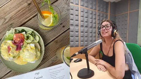 Patricia García es Donkeycool En el último programa del verano Patricia García nos lleva a desayunar al "L’Oeuf Poché", en Bidart, muy cerquita de Biarritz (Francia).