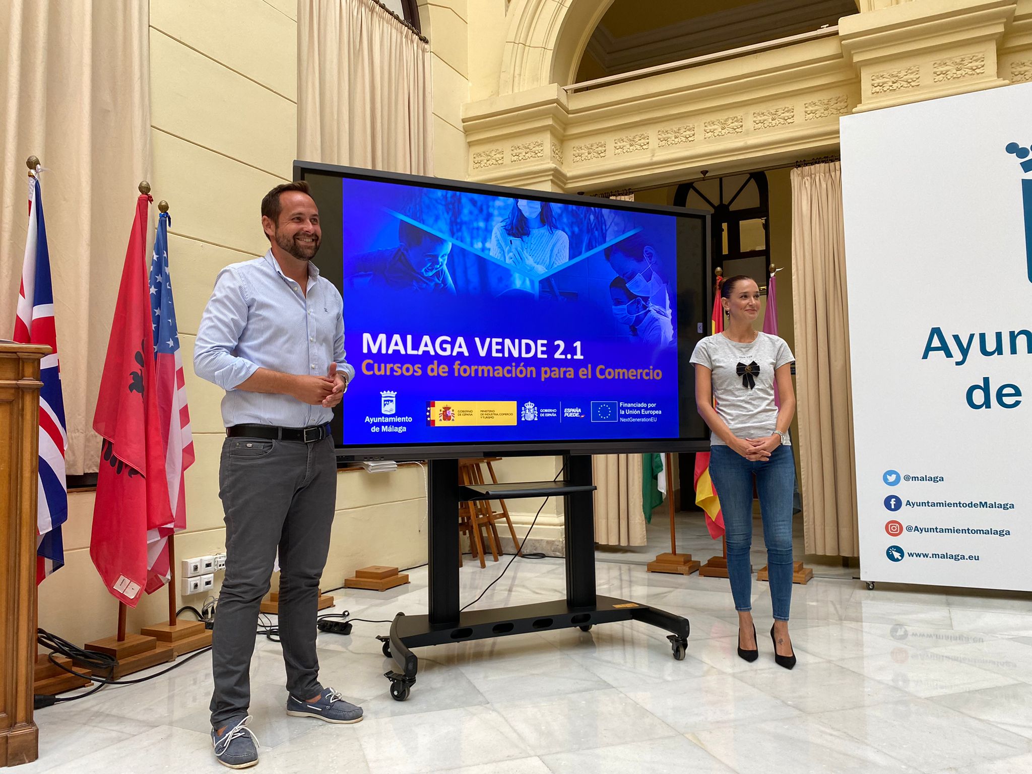 El ayuntamiento de Málaga oferta 26 cursos gratuitos de formación al sector del comercio local El ayuntamiento de Málaga oferta 26 cursos gratuitos de formación al sector del comercio local