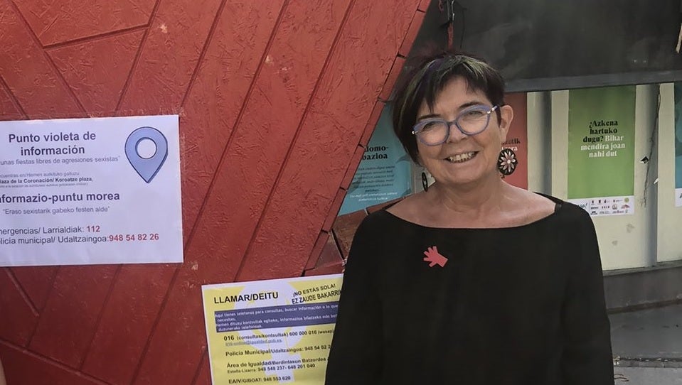 Tere Sáez: “Desconocemos el destino del millón y medio de euros del Pacto de Estado contra la Violencia Machista en Navarra” Tere Sáez: “Desconocemos el destino del millón y medio de euros del Pacto de Estado contra la Violencia Machista en Navarra”