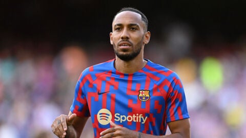 Pierre-Emerick Aubameyang, jugador del FC Barcelona