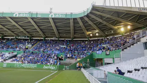 Afición azul en El Sardinero Afición azul en El Sardinero