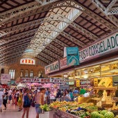 Imagen de archivo del Mercado Central de la ciudad de Valencia