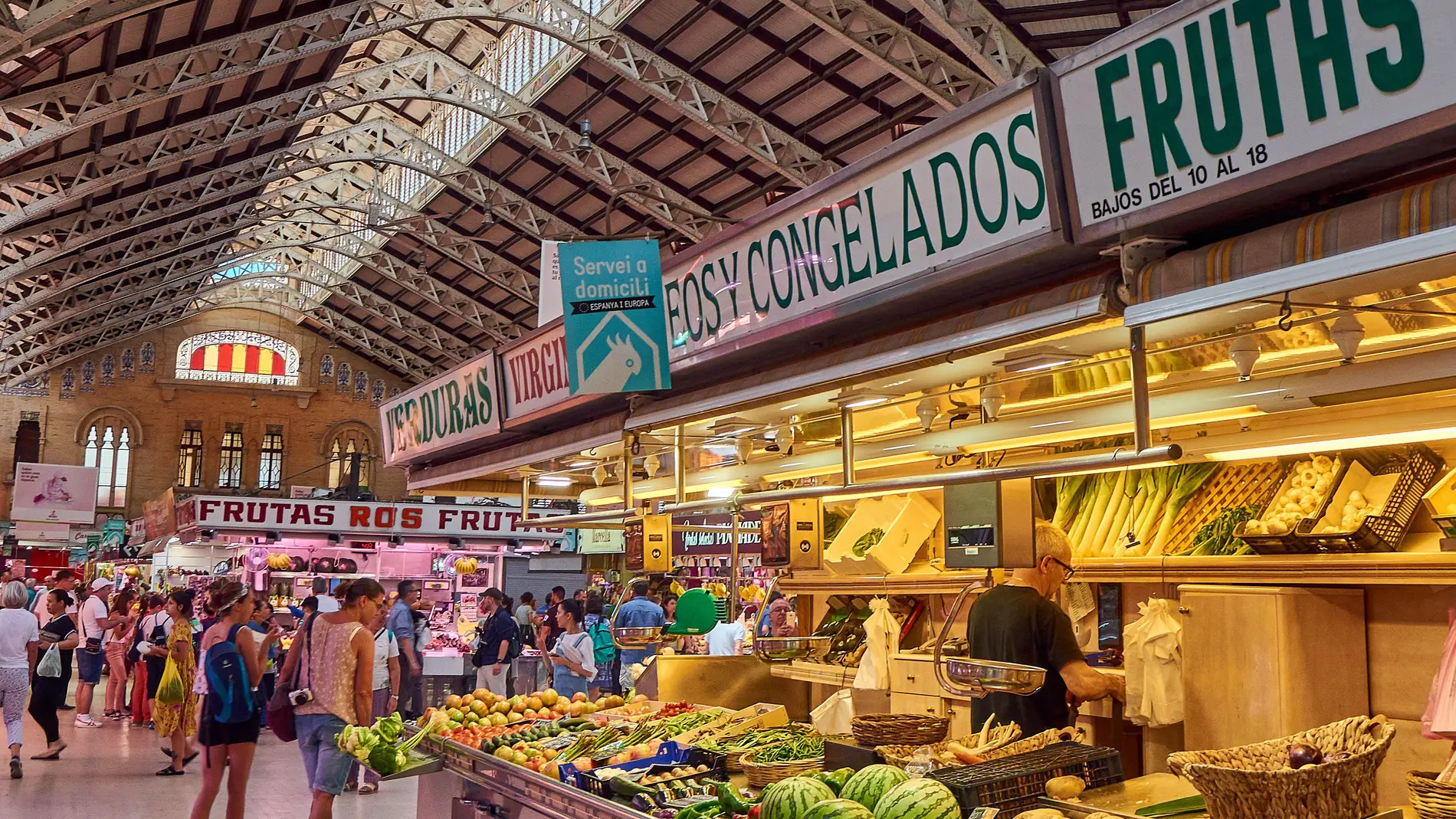 Imagen de archivo del Mercado Central de la ciudad de Valencia/ Unsplash