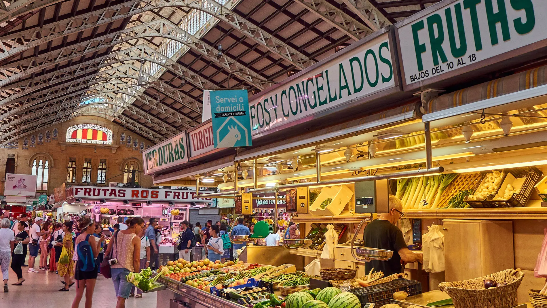 Imagen de archivo del Mercado Central de la ciudad de Valencia/ Unsplash