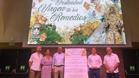 Presentación de la festividad de Los Remedios en Chiclana