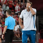 Julen Lopetegui, en un momento del Almería-Sevilla. Julen Lopetegui, en un momento del Almería-Sevilla.