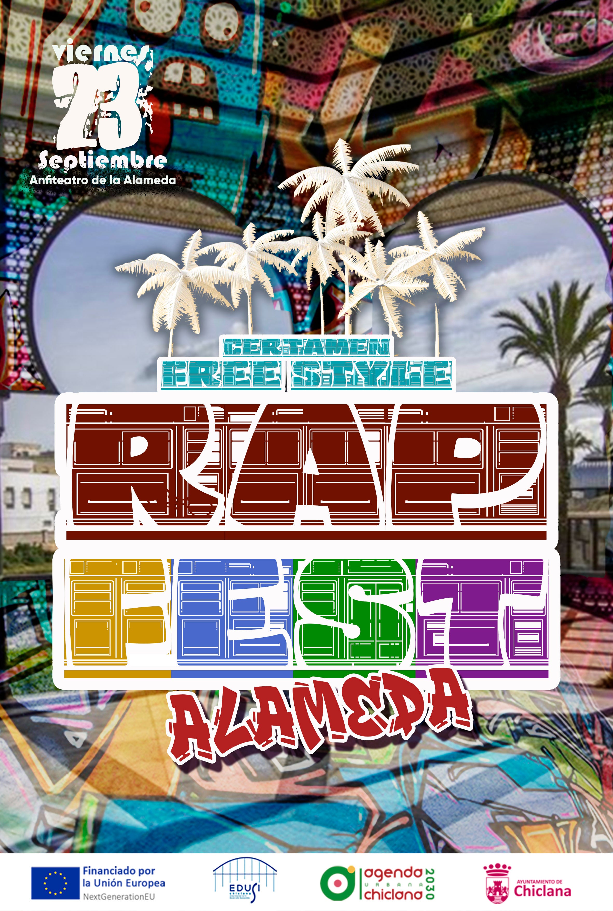 'Free Style Rap Fest': Chiclana se llena de rap el próximo 23 de septiembre en la Alameda del Río 'Free Style Rap Fest': Chiclana se llena de rap el próximo 23 de septiembre en la Alameda del Río